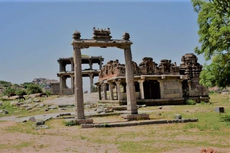 King's Balance at Vittala, North Hampi