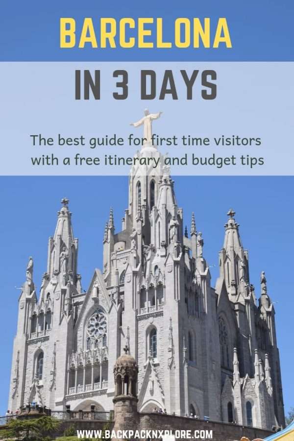 Barcelona in 3 days - itinerary and a first-hand travel story. Perfect travel guide for first time visitors. Important information about museum holidays, places to visit and budget tips for #Barcelona. #travelguide #traveltips