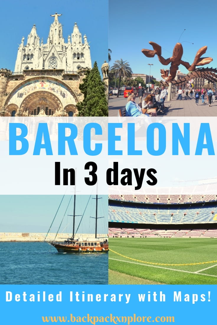 3 Days In Barcelona A First Timers Guide With Detailed
