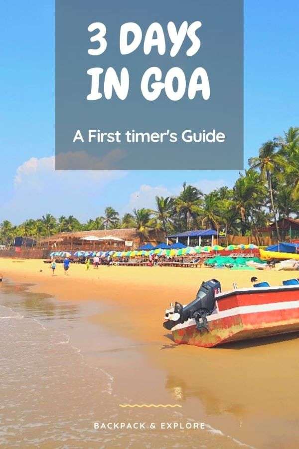 The Best 3-Day Goa Itinerary And Mini Travel Guide for 2023 3 A perfect Goa itinerary for 3 days in Goa. A short handy guide for first-timers with the best of everything in Goa- beach, forts, falls and history.