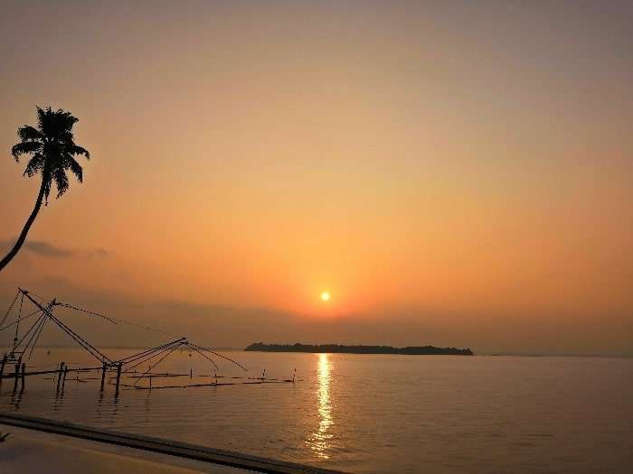 25 Most Beautiful Places in South India for Nature, Adventure and Heritage lovers 18 Sunrise at the Vembanad Lake and Backwaters of Kerala - south India destinations