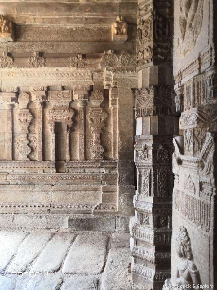 pillars of Lepakshi Temple