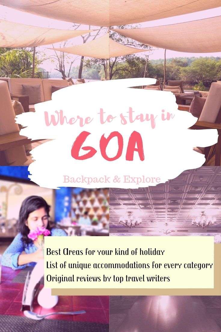 Best places to stay in Goa. Unique and uber-cool accommodations ranging from afforable beach resorts to glamping and 5-star boutiques. The only list you need to decide where to stay in Goa.#goahotels #goa #luxuryhotels #boutiques
