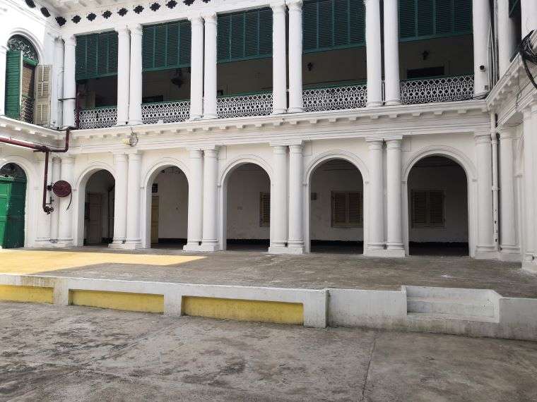 Courtyard of Tagore's home