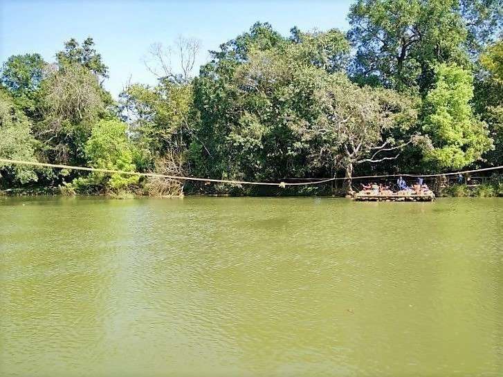 Kabini bamboo raft