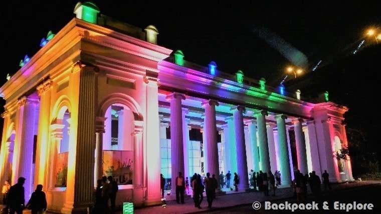 prinsep monument night-min prinsep ghat memorial