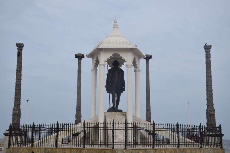 French Colony in Pondicherry - An ultimate walking guide 17 Pondicherry Itinerary - Mahatma Gandhi Statue