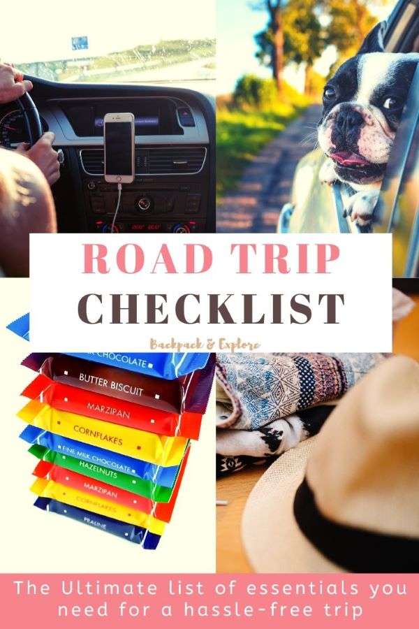 The Essential Road Trip Packing List which will make your joyride smooth and hassle-free! #Behindthetravelscenes #TravelTips #RoadTrip