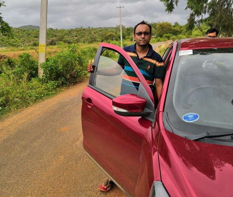 Road Trip Essentials Packing List - Chayan in his car