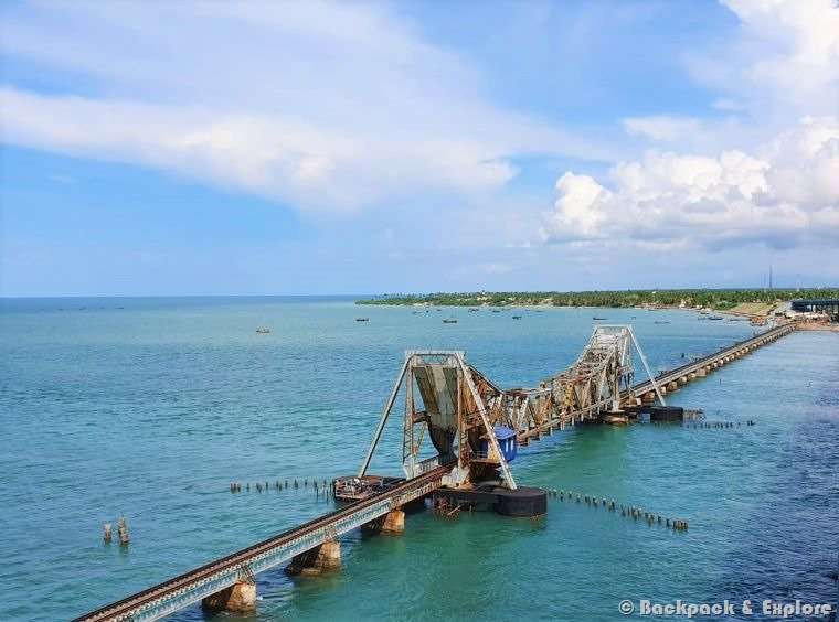 Pamban Bridge in Rameshwaram