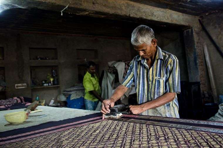 Incredible Tribal Art forms of India that you should know about 15 Tribal Indian Art forms - block printing in Rajasthan