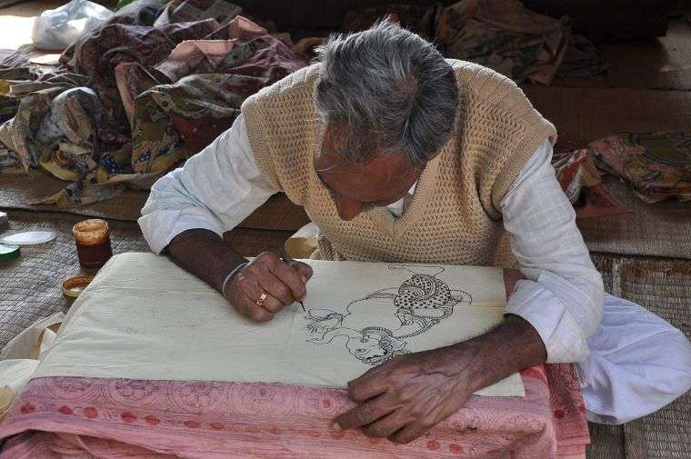 Kalamkari - Folk Art form in India
