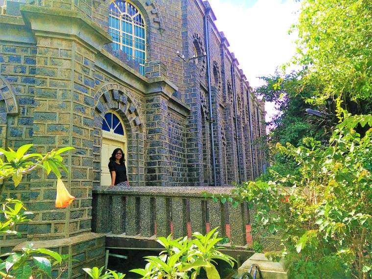 A heritage building in European style of architecture that serves as a school 