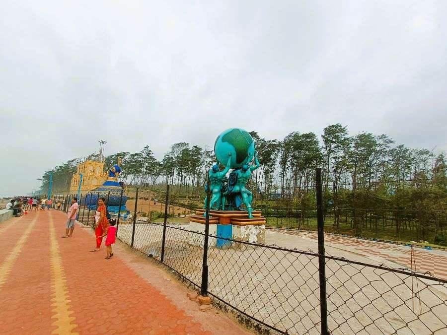 Dheusagar Park in Digha - one of the best places to visit in West Bengal