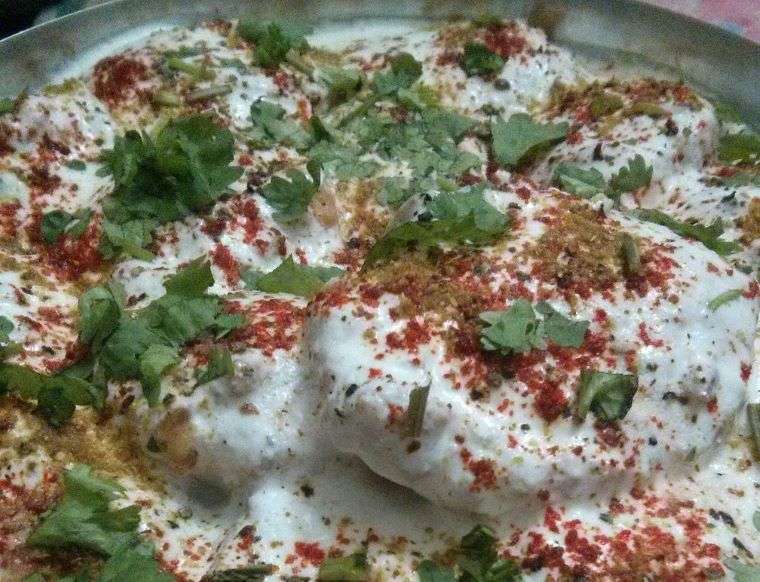 Best Street Food in India (and how to make them at Home) 10 Dahi Vada - Indian street food