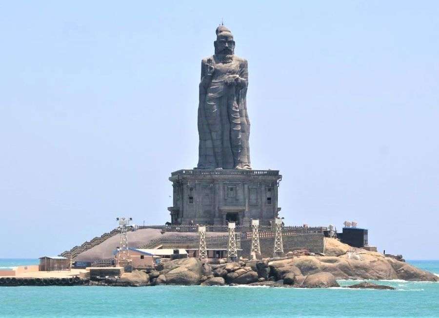 Thiruvullur Statue Kanyakumari - Tourist places in Tamil Nadu