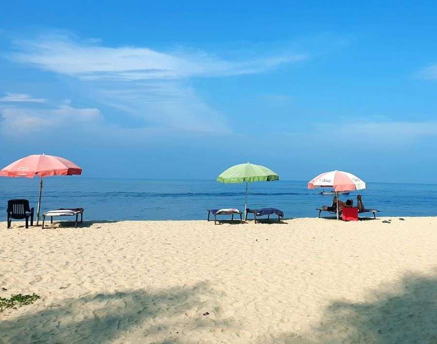 Marari beach is one of the best beaches in India for families