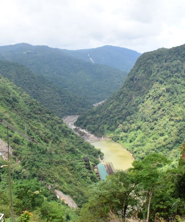 Outstanding views of the dense forests of Sharavati Valley wildlife sanctuary  from Jog Falls 