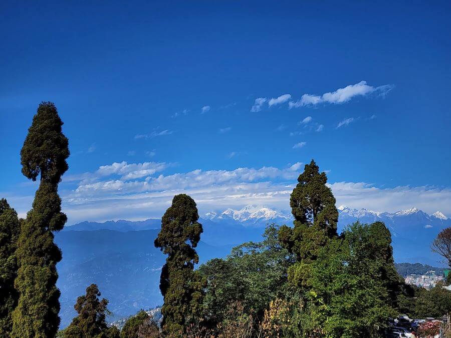 Kanchenjunga views from Rikisum